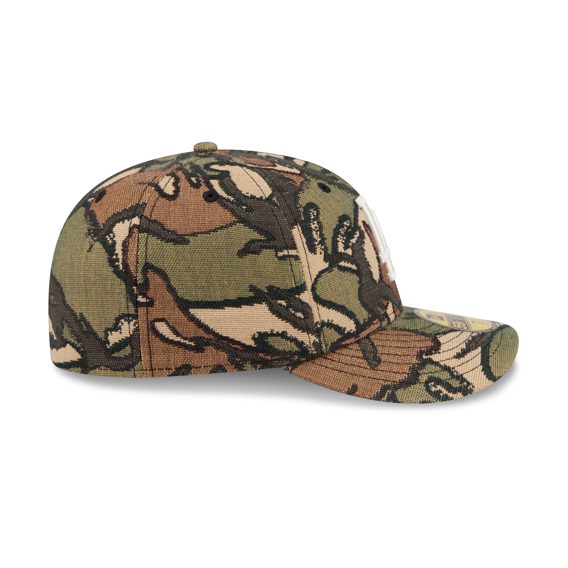 Los Angeles Dodgers Three Looms Jacquard Camo 59FIFTY Fitted Hat