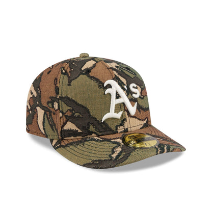 Athletics Three Looms Jacquard Camo 59FIFTY Fitted Hat