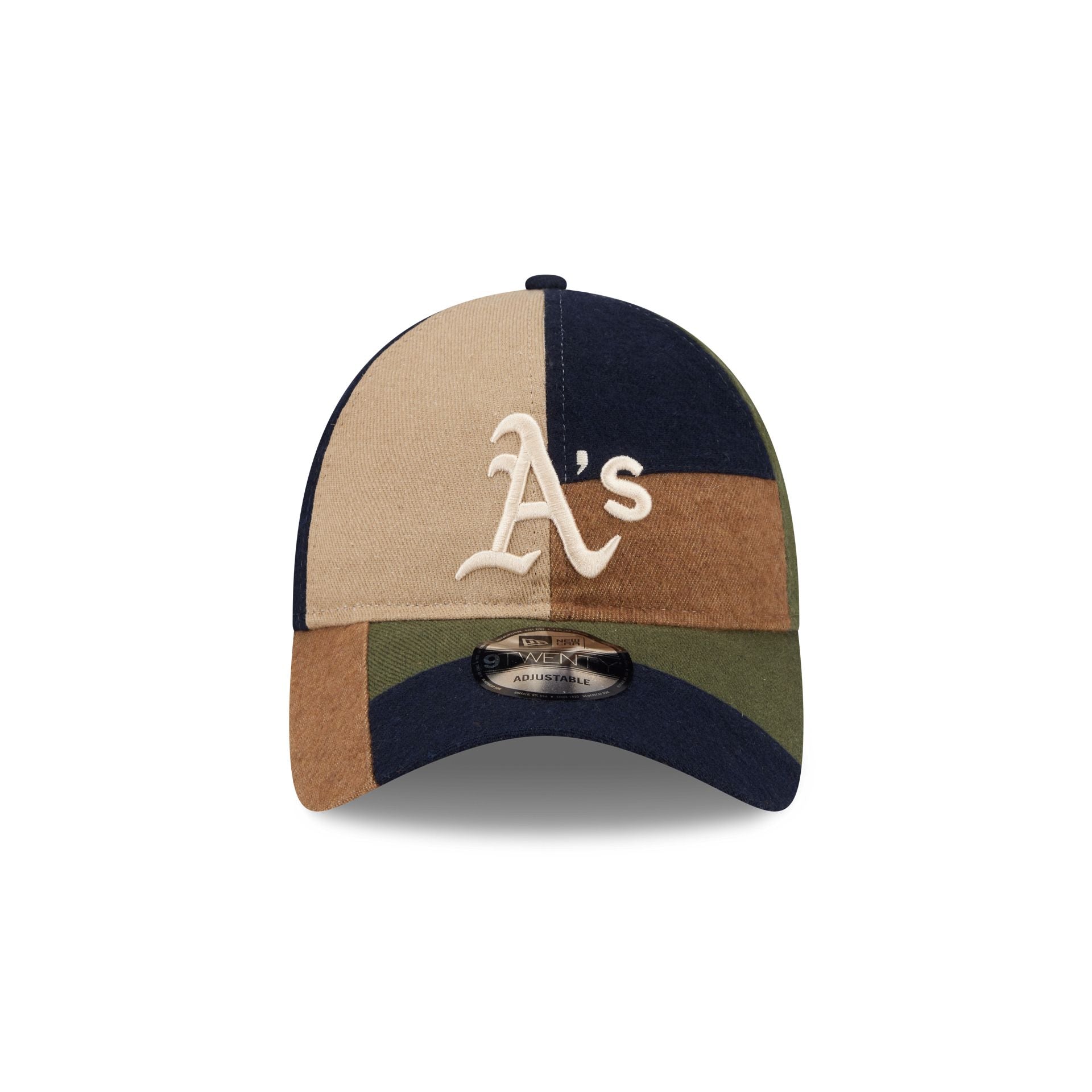 Athletics Three Looms Cotton Twill Patchwork 9TWENTY Adjustable Hat