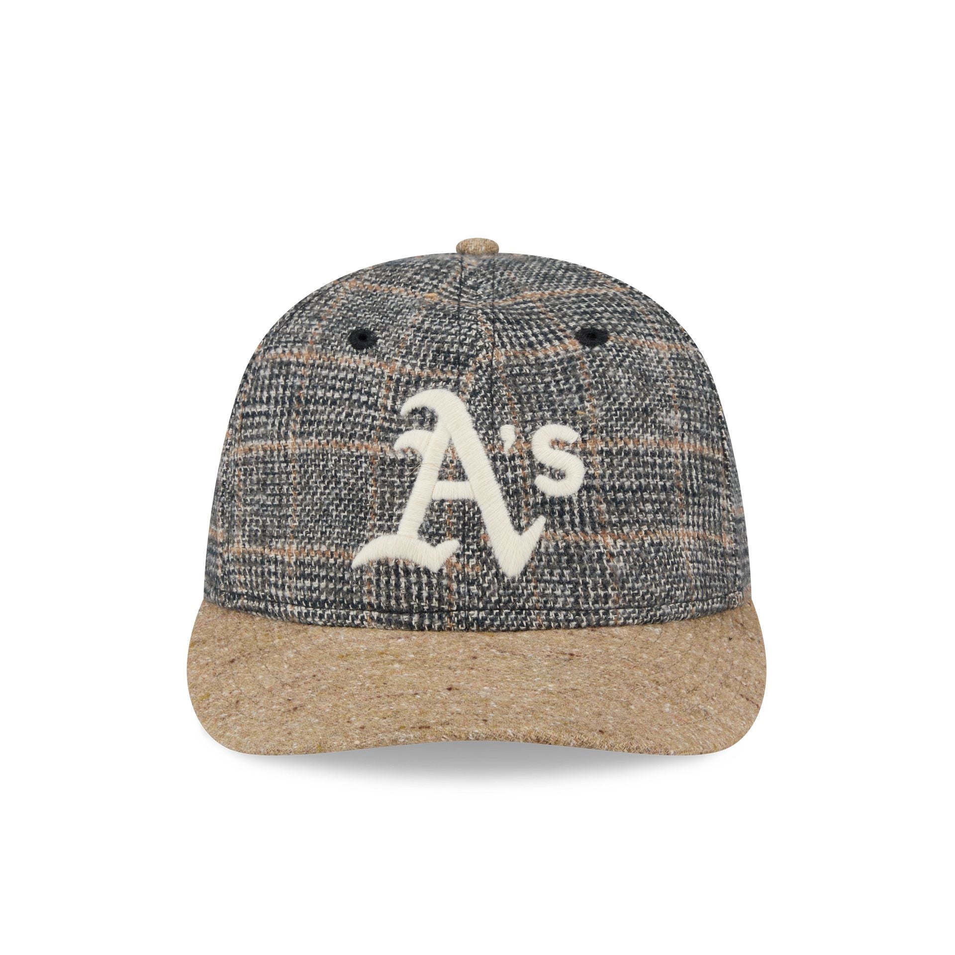 Athletics Three Looms Vintage Tweed Retro Crown 59FIFTY Fitted Hat