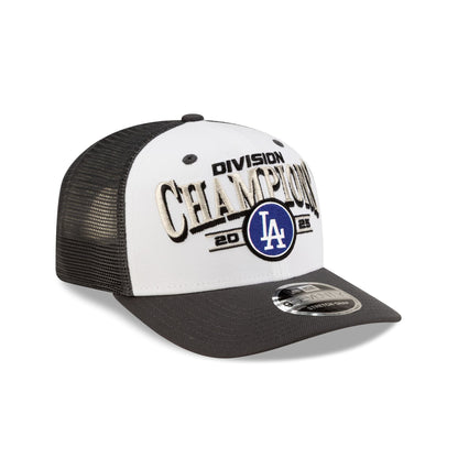 Los Angeles Dodgers 2025 Regular Season Division Champions Locker Room 9SEVENTY Stretch-Snap Hat