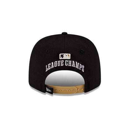 Los Angeles Dodgers 2025 League Championship Series Locker Room Split Panel 9SEVENTY Stretch-Snap Hat