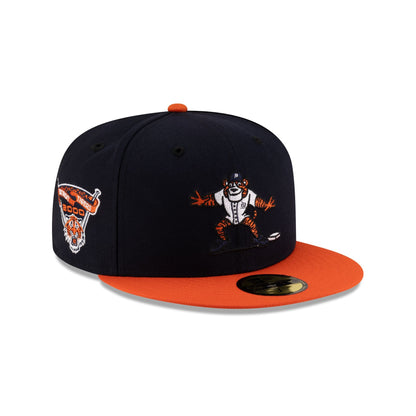Detroit Tigers Mascot Navy 59FIFTY Fitted Hat