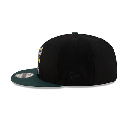 Athletics Mascot Black 9FIFTY Snapback Hat