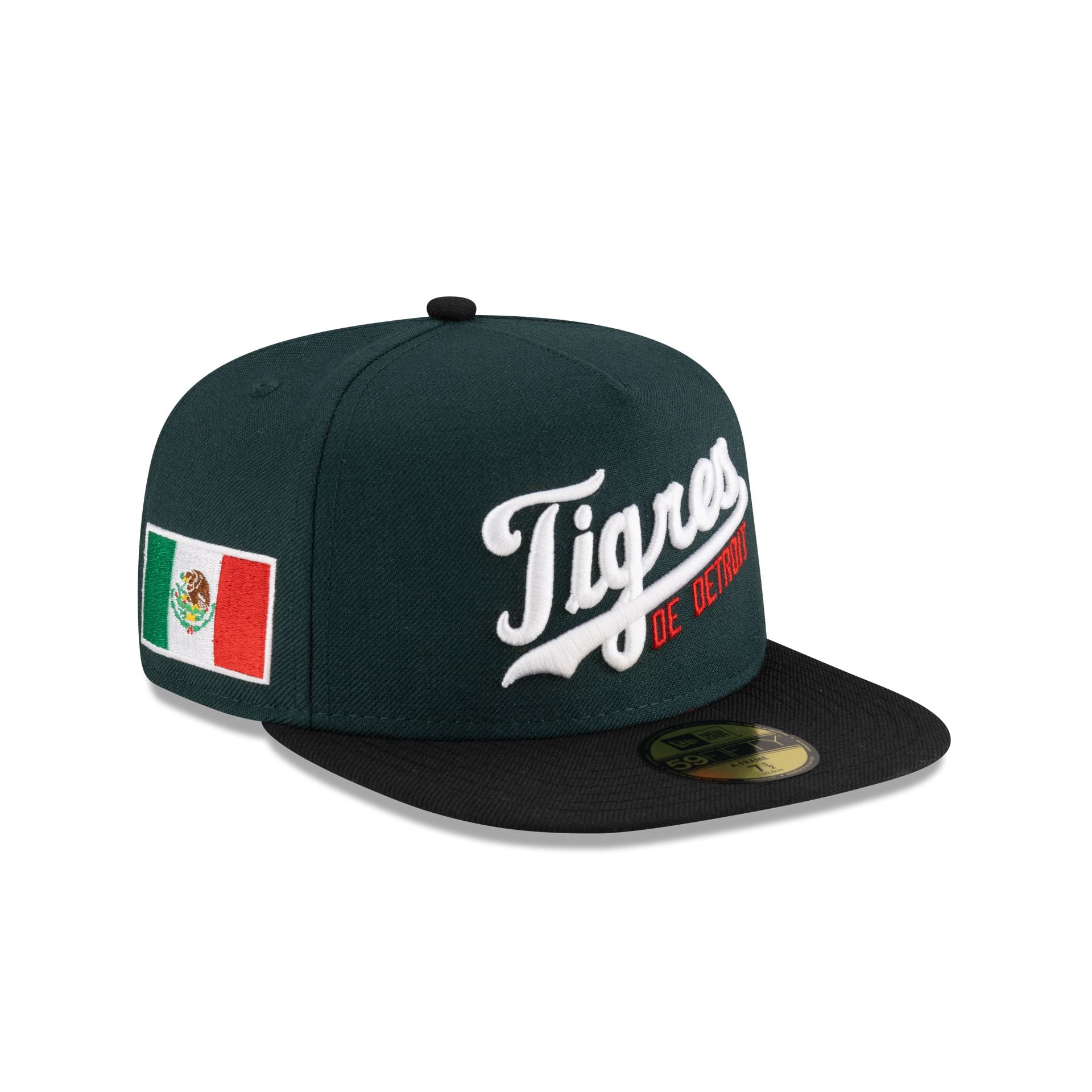 Just Caps Cinco de Mayo Detroit Tigers 59FIFTY A-Frame Fitted Hat