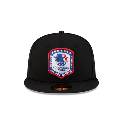 Los Angeles Dodgers 1984 Olympics Black 59FIFTY Fitted Hat