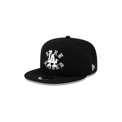 Born x Raised x Los Angeles Dodgers World Series Champions Kids Black 9FIFTY Snapback Hat