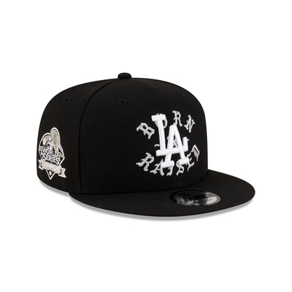 Born x Raised x Los Angeles Dodgers World Series Champions Black 9FIFTY Snapback Hat