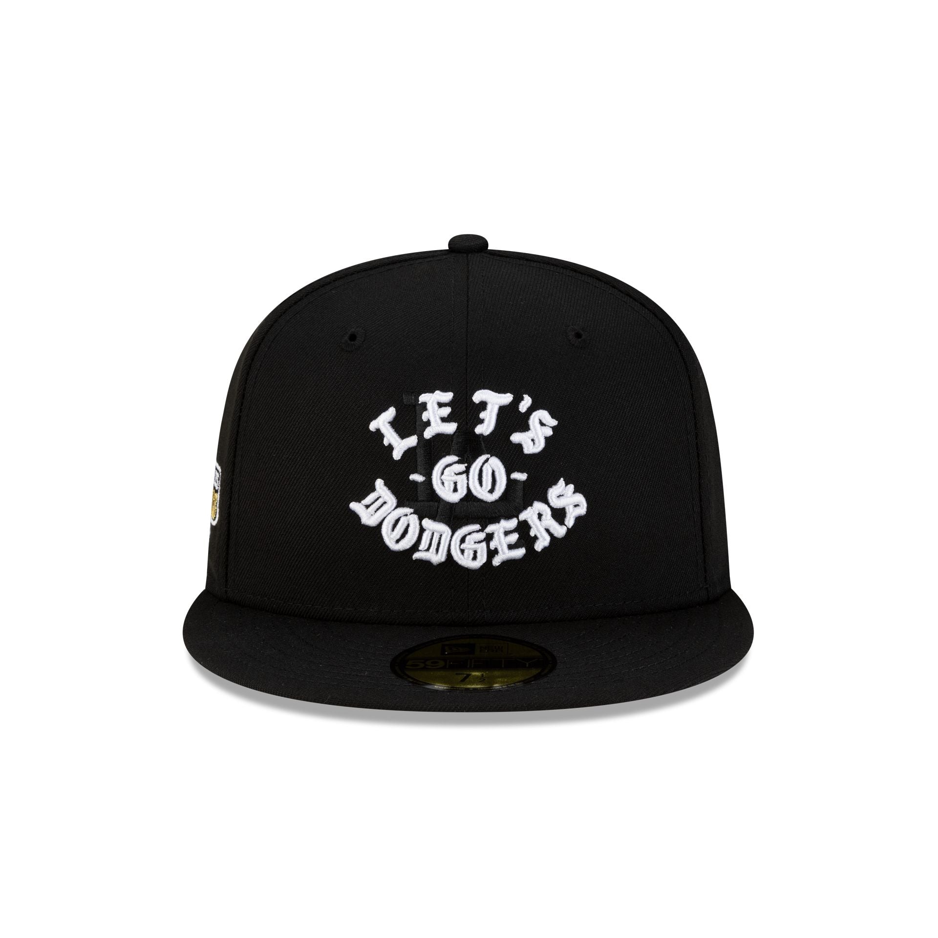 Born x Raised x Los Angeles Dodgers Let's Go World Series Black 59FIFTY Fitted Hat