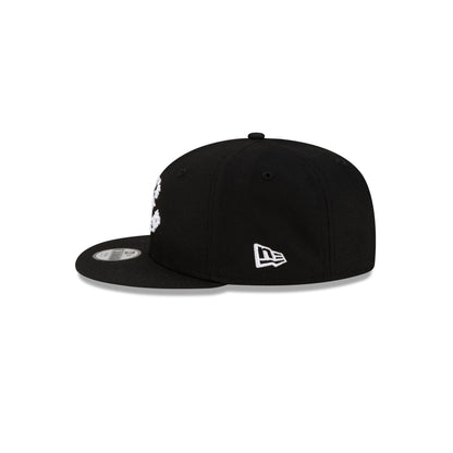 Born x Raised x Los Angeles Dodgers Let's Go World Series Kids Black 9FIFTY Snapback Hat