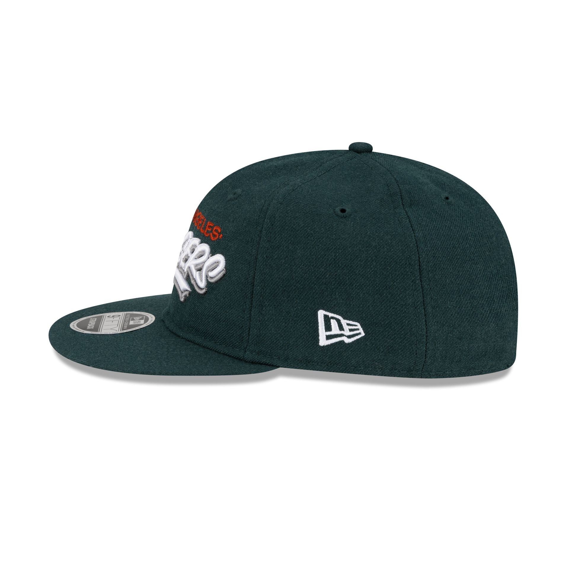 Born x Raised x Los Angeles Dodgers Sign Green Wool Retro Crown 9FIFTY Adjustable Hat