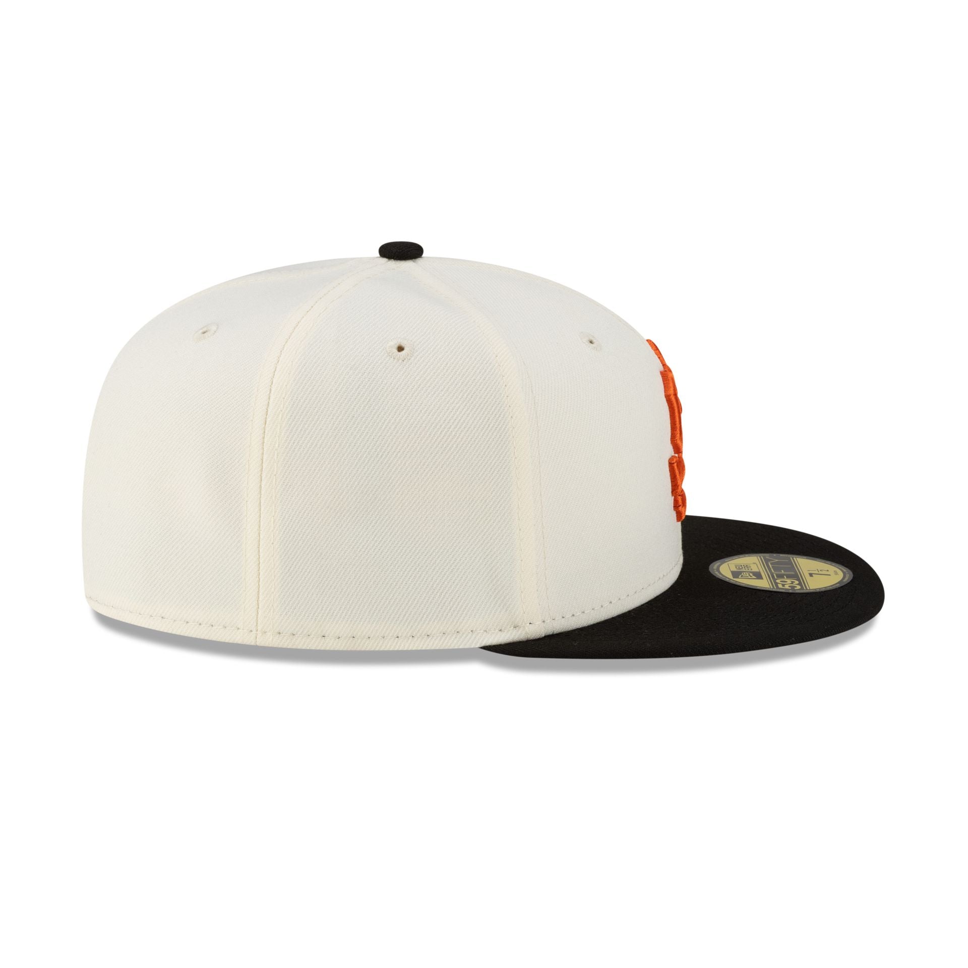 San Francisco Giants Upside Down Logo Chrome 59FIFTY Fitted Hat