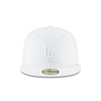 Los Angeles Dodgers Whiteout Basic 59FIFTY Fitted Hat
